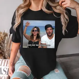 And We’re Spiraling Shirt, Jersey Shore Inspired Tee, Funny Graphic Tee, Unisex Casual Wear, Gift Idea, Perfect For Fans