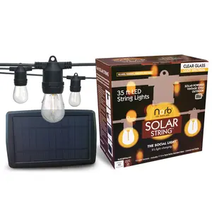 Norb Solar String Light: Cozy, Outdoor 35 Feet