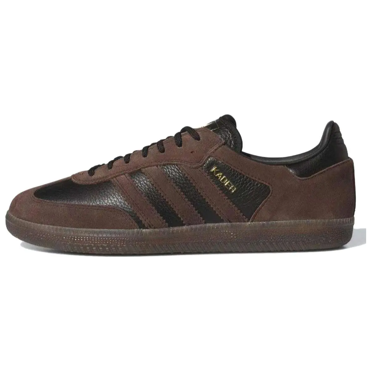 Adidas Kader Sylla X Samba Adv Brown Gum' Low Top Skate Shoes Unisex IF9235