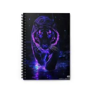Tiger Spiral Notebook - Ruled Line