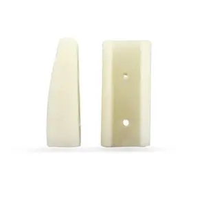 BeadSmith Replacement White Nylon Jaws For Flat Nose Pliers - 2pcs/ 1pair