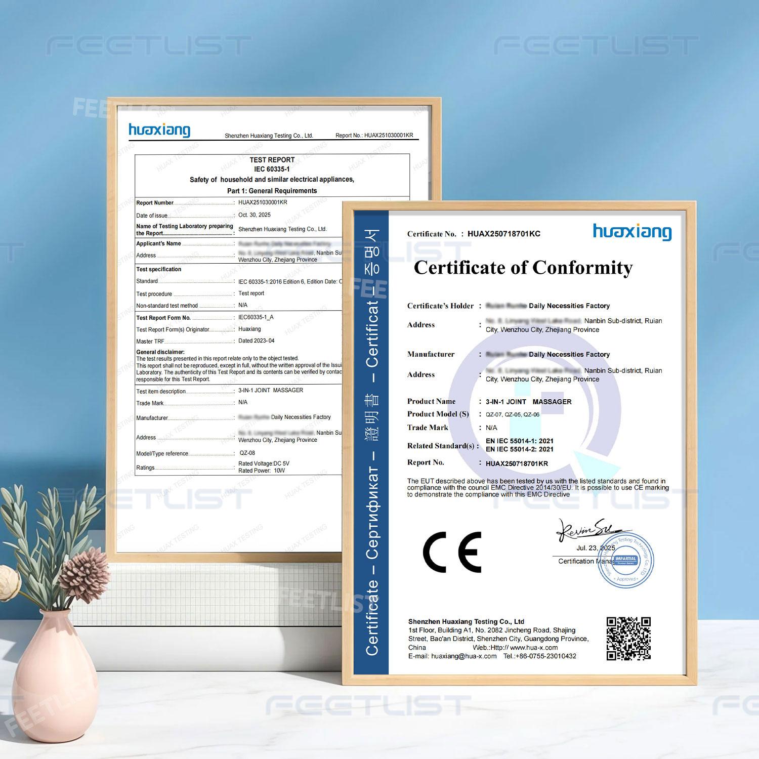 FEETLIST Portable Heated Shoulder Pad for Work Travel & Home Rechargeable with 3 Heat Levels & 3 Vibration Modes Adjustable Fit Multi-Use on Shoulders Elbows Knees Ideal Holiday Gift for Old Man Fitness Lovers & Office Workers