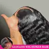 Bling Hair Glueless Wig Human Hair Deep Wave 6x4 5x5 Pre Cut Lace Wig Human Hair Ready To Wear Lace Closure Wigs for Women 13x4 13x6 Transparent Lace Front Wig #TikTokShopFallDealsForYou #TikTokShopHolidayHaul