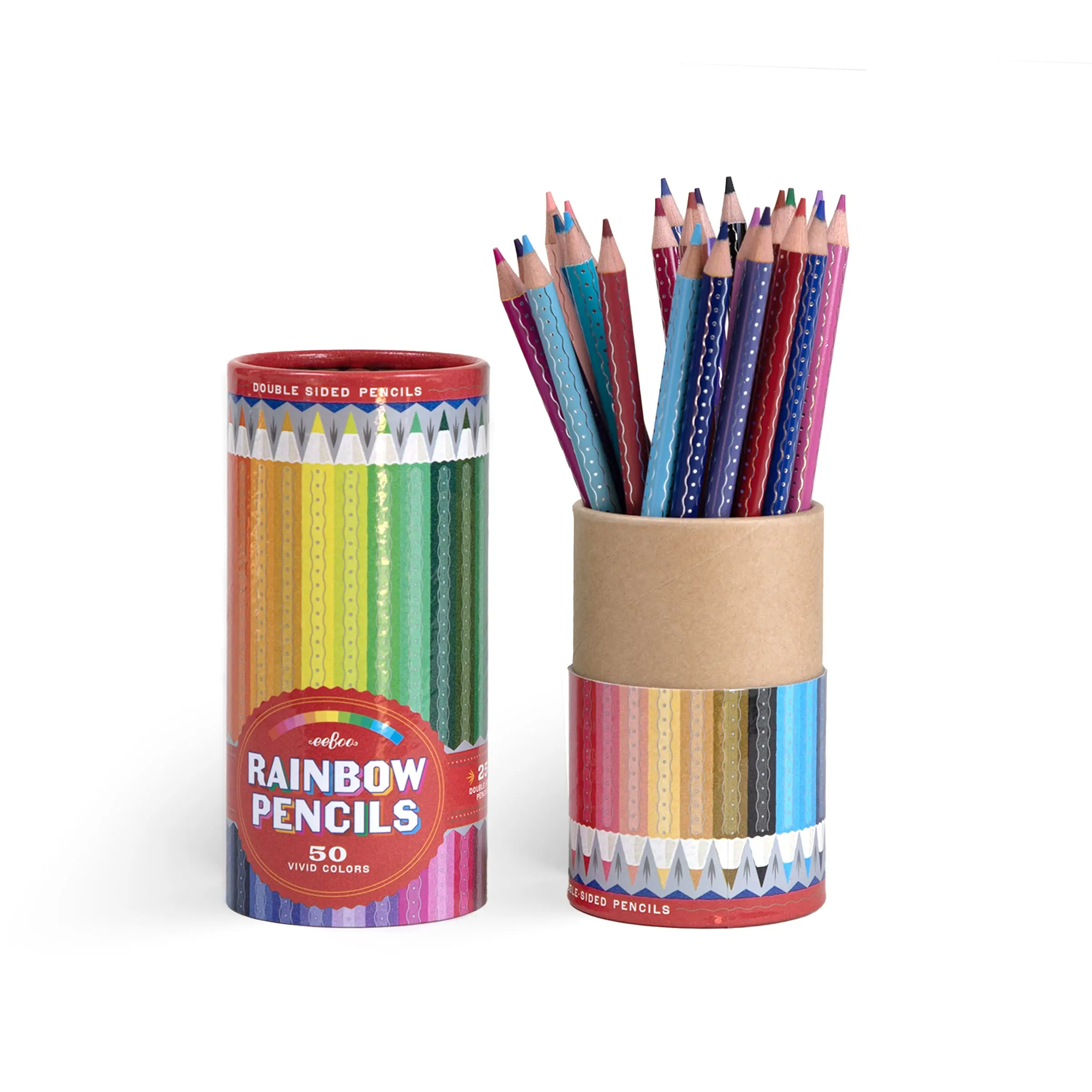 Rainbow 25 Double Sided Pencils