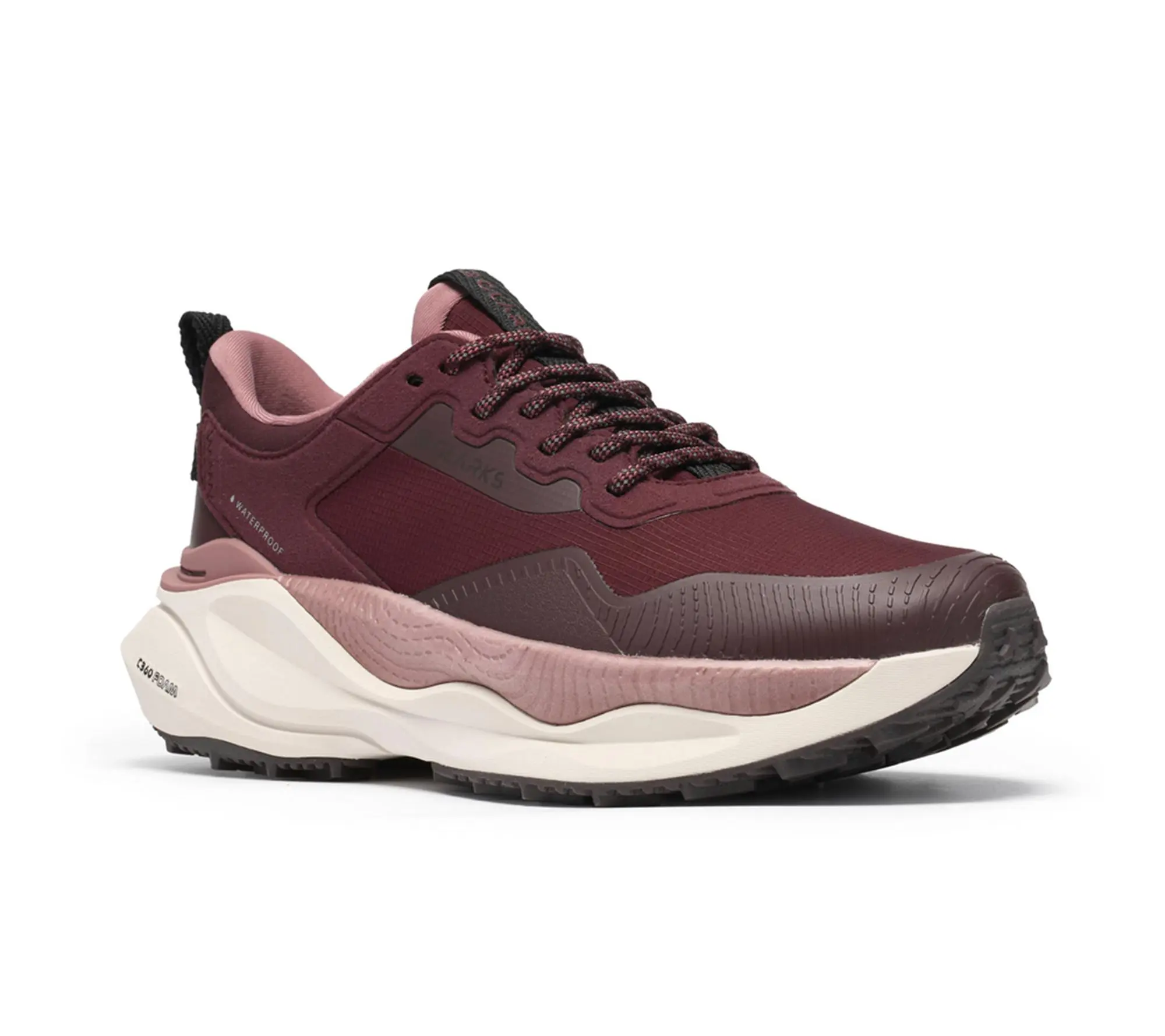 Clarks Signature Lace -Up Sneakers -Pace Trail Go