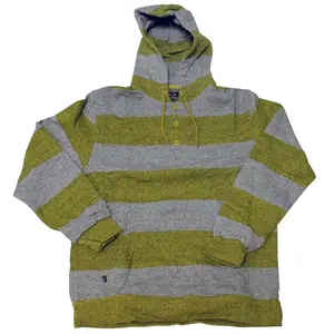 CCS Skateboard Hoodie Fatty Dueces Stash Pocket Grey/Yellow