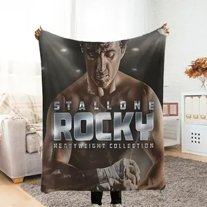 Loki Heavyweight Series Flannel Blanket, Modern Style, Soft & Warm, Thick Fleece Blanket, Leisure Blanket for Bedroom, Custom Couple Blanket, Oversized Double Blanket, Throw Blanket for Living Ro