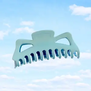 Ophelia Hair Claw - Large Basic Attribute Hair Accessory for Thick or Long Hair Secure Grip Styling Tool