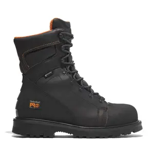 Timberland Pro Mens Rigmaster 8 Inch Waterproof Steel Toe  Work/Duty - Black