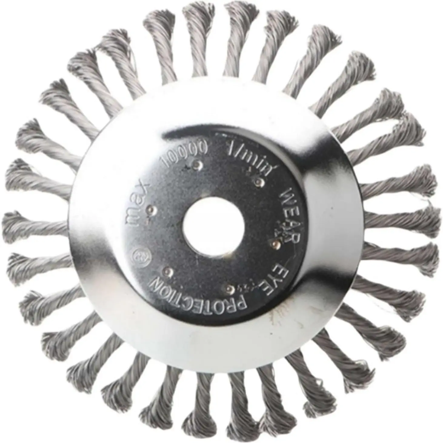 8 Inch Steel Wire Rotating Weed Brush Blade, Home Garden Cutting Tool for Moss Removal, Durable Trimming Accessory for Lawn Care, Grass Trimmer, Grass Trimmer Accessories