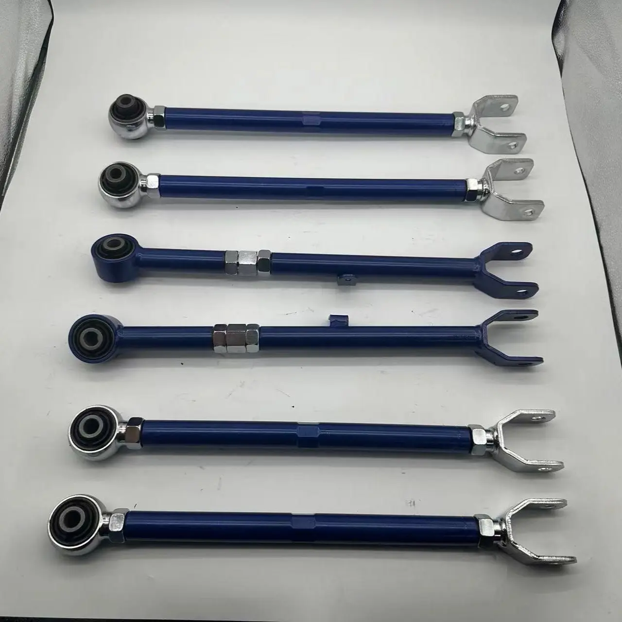 6 Pcs Set of Adjustable Rear Control Arms For Camry 07-11 Lexus ES300h 350 13-18