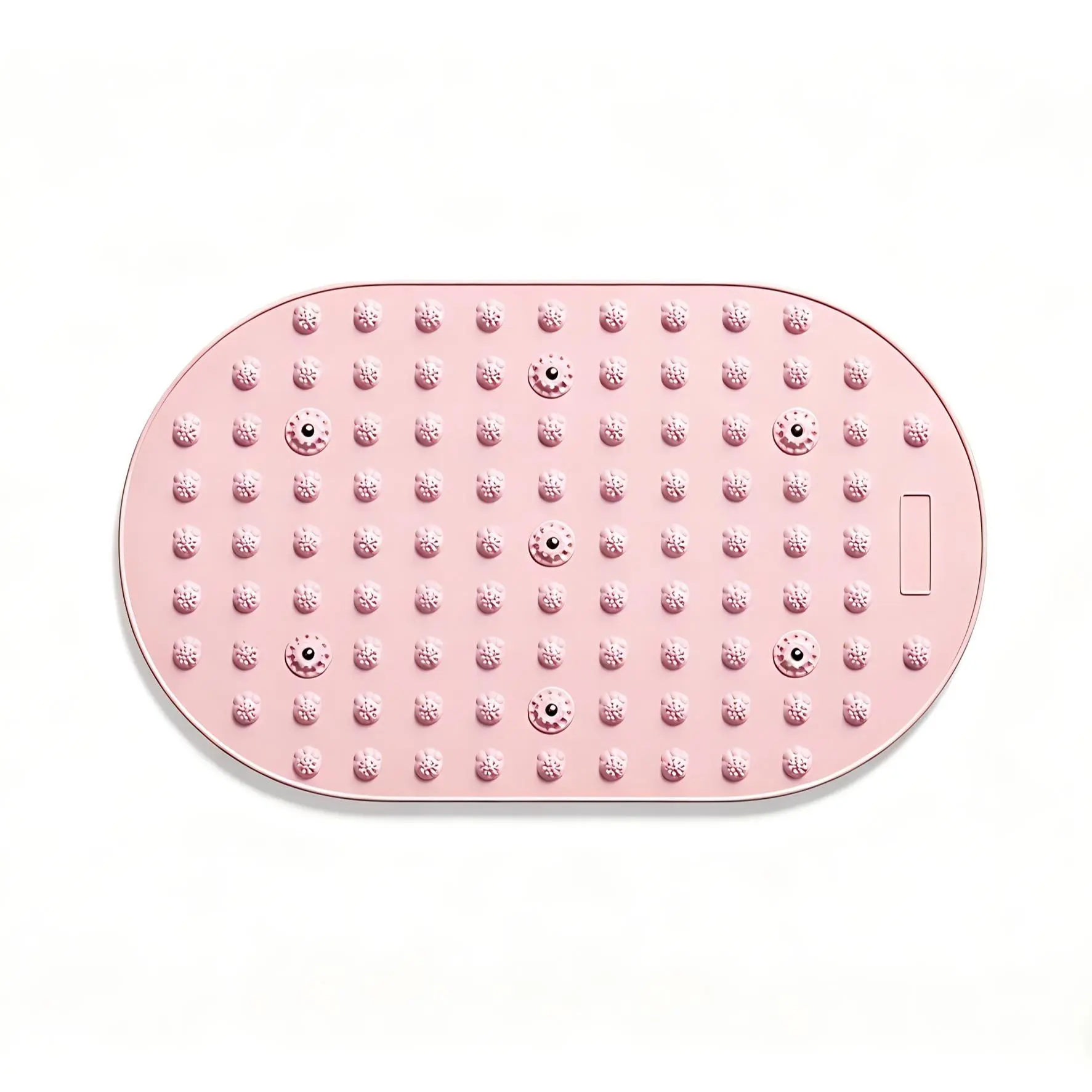Foot Acupressure Mat, Non-Slip Reflexology Board for Fatigue Relief & Blood Circulation, Plantar Fasciitis Pain Relief, Home Office Daily Use, Durable Safety Material (Pink)