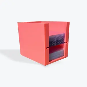 Penny Sleeve & Toploader Dispenser from Trainer Tools - Original Toploader Tower TM - Trading Card Organizer - Sakura - Custom Made 3D Printed Collectible Storage Trading Card Organizer for KPop Pokémon Lorcana TCG One Piece Sports Cards Collectors