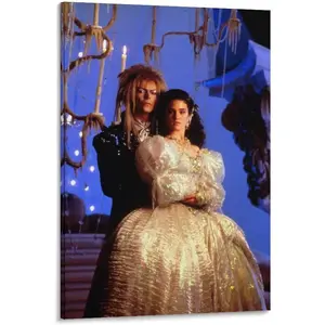 Labyrinth Fantasy Movie Poster Canvas Wall Art Posters For Room Aesthetic And DecorCanvas Painting Wall Art Poster for Bedroom Living Room Decor20x30inch(50x75cm) Gifts Colorful Ornaments Decoration Artistic Print Photo Frame-Style