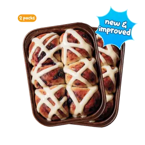 berry cinnamon roll with Cinnamon sugar and icing packet