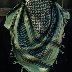 Shemagh Keffiyeh Tactical Scarf Head Wrap for Military and Outdoor Sports