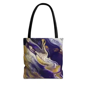 Los Angeles Purple and Gold Team Color Tote Bag | AOP