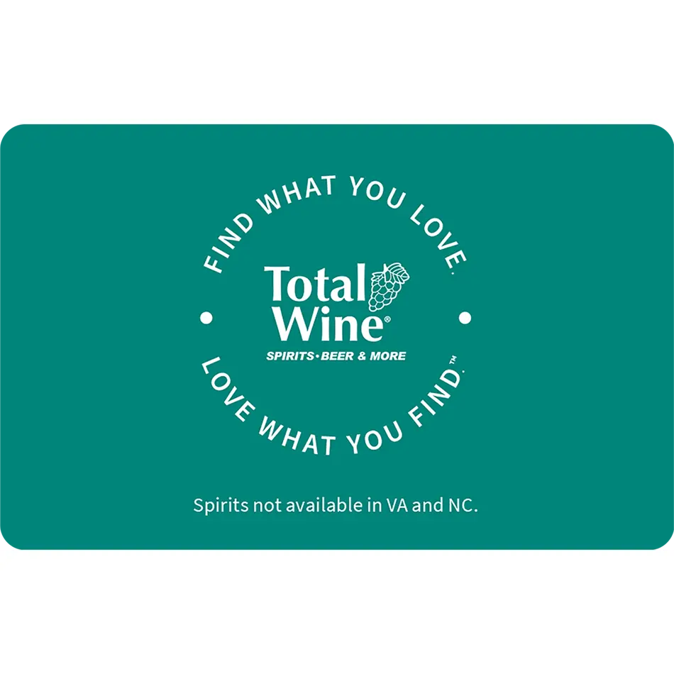 Total Wine & More eGift Card | Wine, Beer & Spirits Selection, In-Store & Online