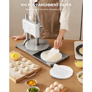 VEVOR 9.5inch Manual Pizza Dough Press Machine Commercial Pizza Dough Cutter