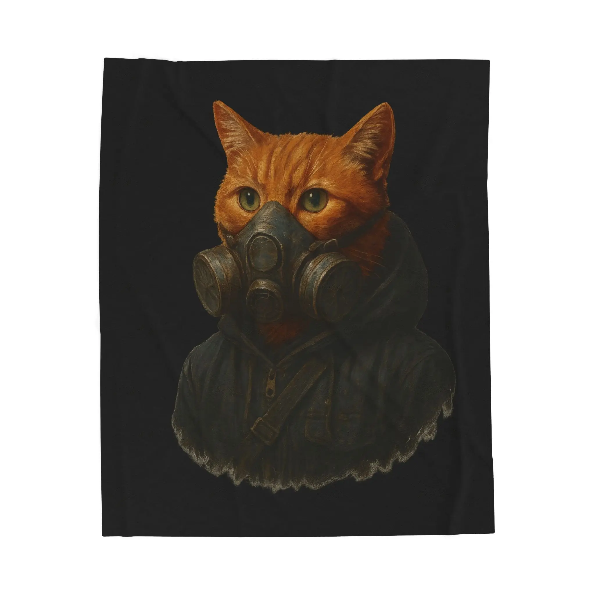 Rebel Kitty Plush Blanket