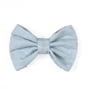Dog Bow Tie Waves | Sunny Day Collection - Summer (Slip on collar)