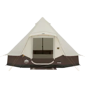 6 Person Lighted Bell Tent