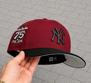 New Era MLB 59FIFTY Snapback Cap - NY Yankees/LA Dodgers Anniversary Patch, Unisex Classic Sport Streetwear, Adjustable Fit Sports Collectible Headwear