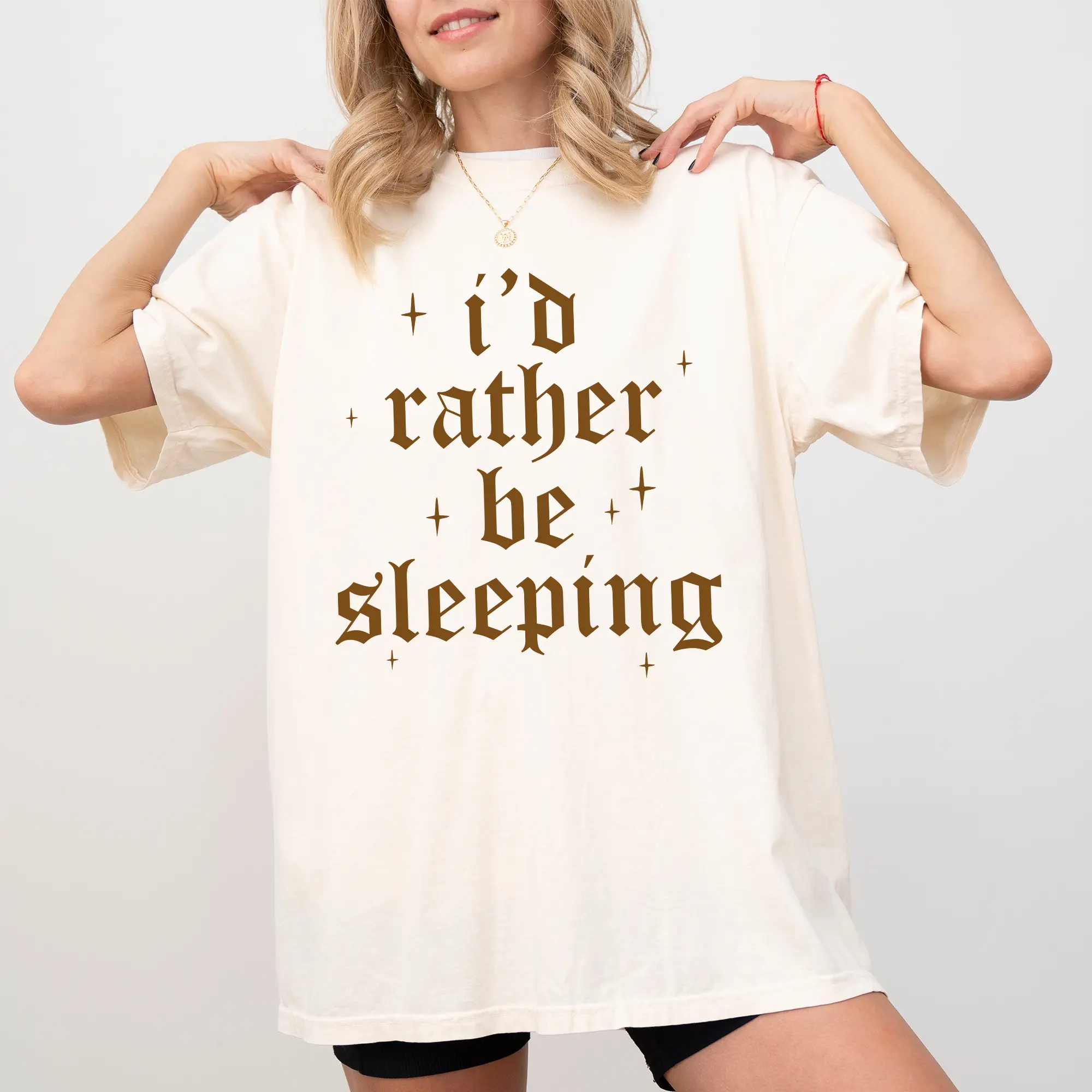 Rather Be Sleeping Shirt Comfort Colors, Always Sleeping Unisex T
