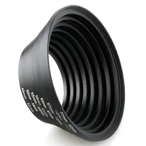 Lightdow 8 Pieces Filter Ring Adapter Set, Step Up Rings Lens Adapter For Camera Lens Filter