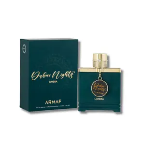 Armaf Dubia Nights Umbra Eau De Parfum 3.4FL.OZ Edp Perfume Fragrance Aquatic Fragrance