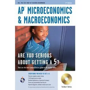 USED-AP Microeconomics & Macroeconomics w/ CD-ROM (Advanced Placement (AP) Test Preparation) by Richard Sattora (Paperback)