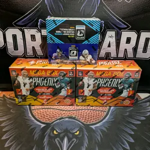 PYT#71 (2) 2025 Phoenix International hobby megas (1) 2025 Donruss Optic Retail Box