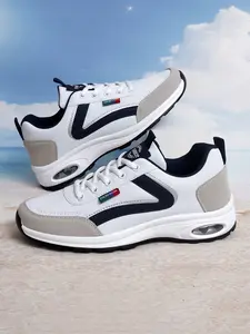 1 pair of Shoes Men's Athletic Sports Shoes Breathable Men's Casual Shoes, Sneaker, Coach's competition shoes Fashionable Casual Shoes Men's Running Shoes