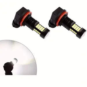 H11 LED Fog Light Bulbs - H8 H9 LED Fog Bulb Compatible With H16 For Japanese Cars 36LEDs 3000 Lumens 6000K White Lamp Super Bright DRL