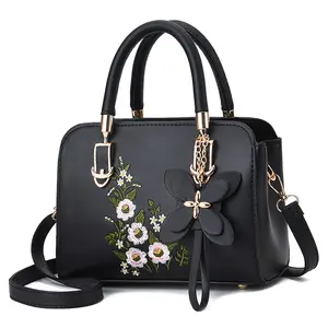 Elegant Floral Pattern Crossbody Bag, Zipper Shoulder Crossbody Bag, Casual Commutter Bag for Work & Daily Use