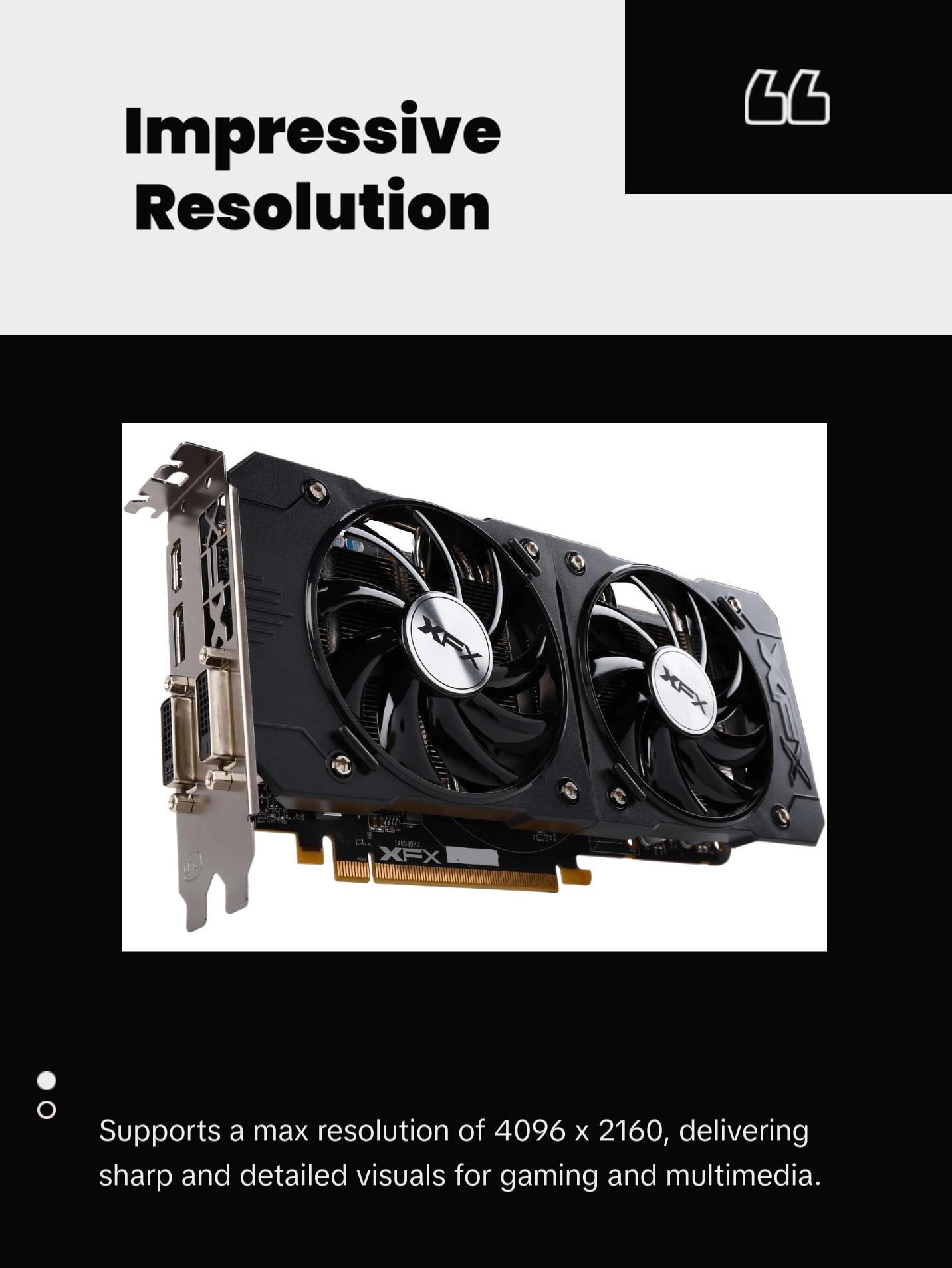 XFX AMD R9 380 Double Dissipation XXX OC 2GB DDR5 DisplayPort HDMI