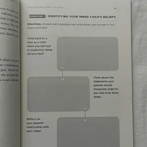 Product Review of Inner Child Recovery Workbook: Heal Childhood Trauma, Abandonment, Neglect, and Abuse. Includes Prompts, Exercises and Activities to Overcome Trust Issues, Low Self-Esteem and Cultivate Self-Love, Parenting book from w**0