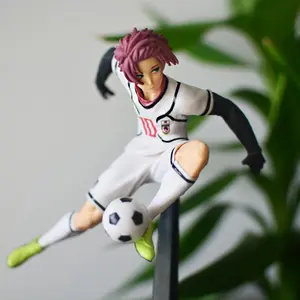 Blue Lock Itoshi Sae 17cm PVC Figure Anime Football Soccer Action Figure Model Collectible Toy Gift For Fans