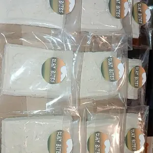 Tierra de San Juan Clay Bites - Product Name as Given pizes  la tablita puede yegar completa o en piezas ya que es un producto de tierrita suave