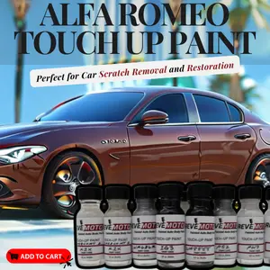 ReveMoto - Alfa Romeo Automotive Touch Up Paint - Accurate Color Match for Cars, Ideal for Scratch Removal and Restoration