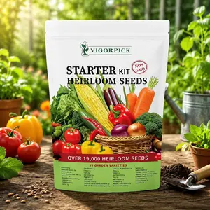 [Upgraded Version] Nutritious Seed Vault Kit - 35 Variety Pack for Homestead Growing & Planting Survival Seeds Green Vegetable Mix Super Gardening Gift for Any Homestead Garden