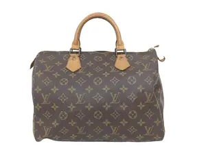 Pre-owned Louis Vuitton CANVAS Travel Bags Speedy 30 Monogram | Classic LV Boston Bag | Everyday Designer Bag