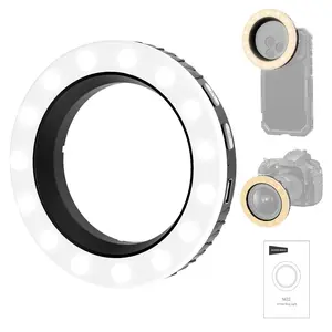Neewer 67mm Ring Light, Portable Live Streaming Photography, Smartphone Camera Selfie Handheld Beauty Pocket Lighting, Soft Makeup Outdoor Photo