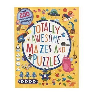 Totally Awesome Mazes and Puzzles: More Than 200 Challenges -- William C. Potter - Paperback