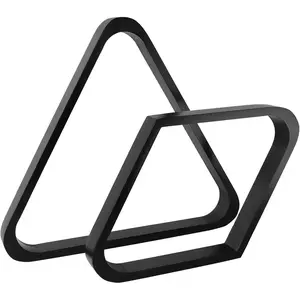 Games & Sports Expert Solid Wood Billiard 8-Ball Triangle / 9-Ball Diamond Pool Ball Racks for 2-1/4" Pool Balls, Pool Table Accessories