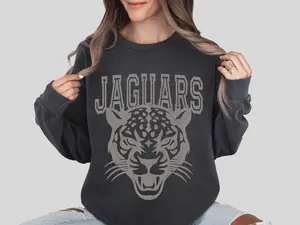 [SALE UP TO 50% + FREE SHIP] - Jaguars Sweatshirt Jaguars Comfort Colors Jaguars Shirt Jaguars Game Day Jaguars Spirit Wear, Cozy Winter Sweatshirt