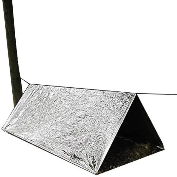 Science Purchase Two Person Mylar Emergency Tent Shelter - 8 Feet by 5 Feet