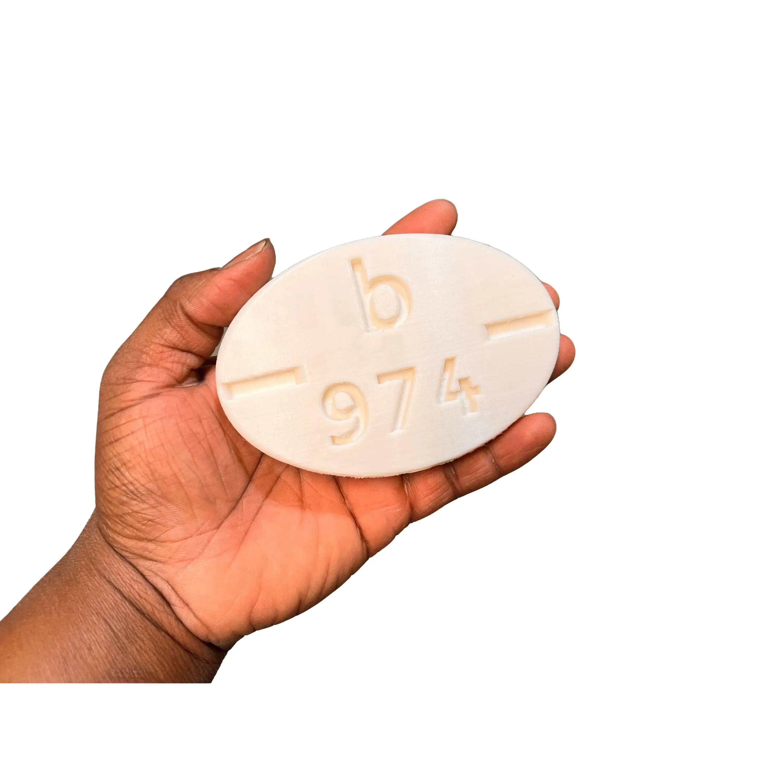 Adderall b974 Pill Giant Novelty Plastic 3D Printed 30MG