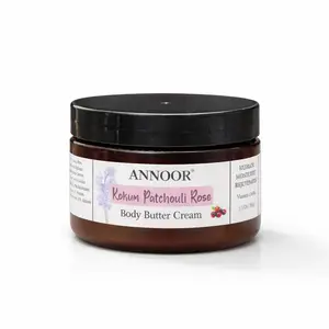 Annoor Kokum Patchouli Rose Body Butter Cream (6.5 oz / 185 g)