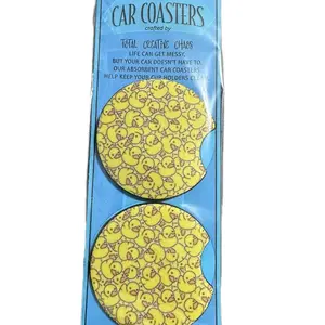 Car coaster ducks jeep |stocking stuffer | gift for him | gift for her |